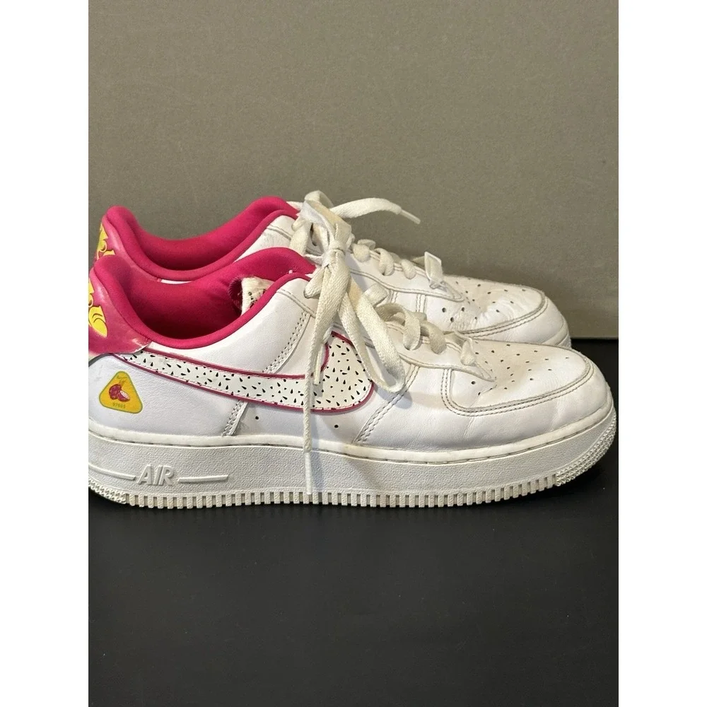 Nike Air Force 1 '07 LX‎ White Pink Prime Sneakers DV3809-100 Women's Size 8